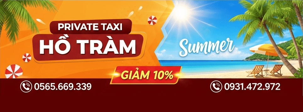 Ưu đãi Private Taxi Hồ Tràm
