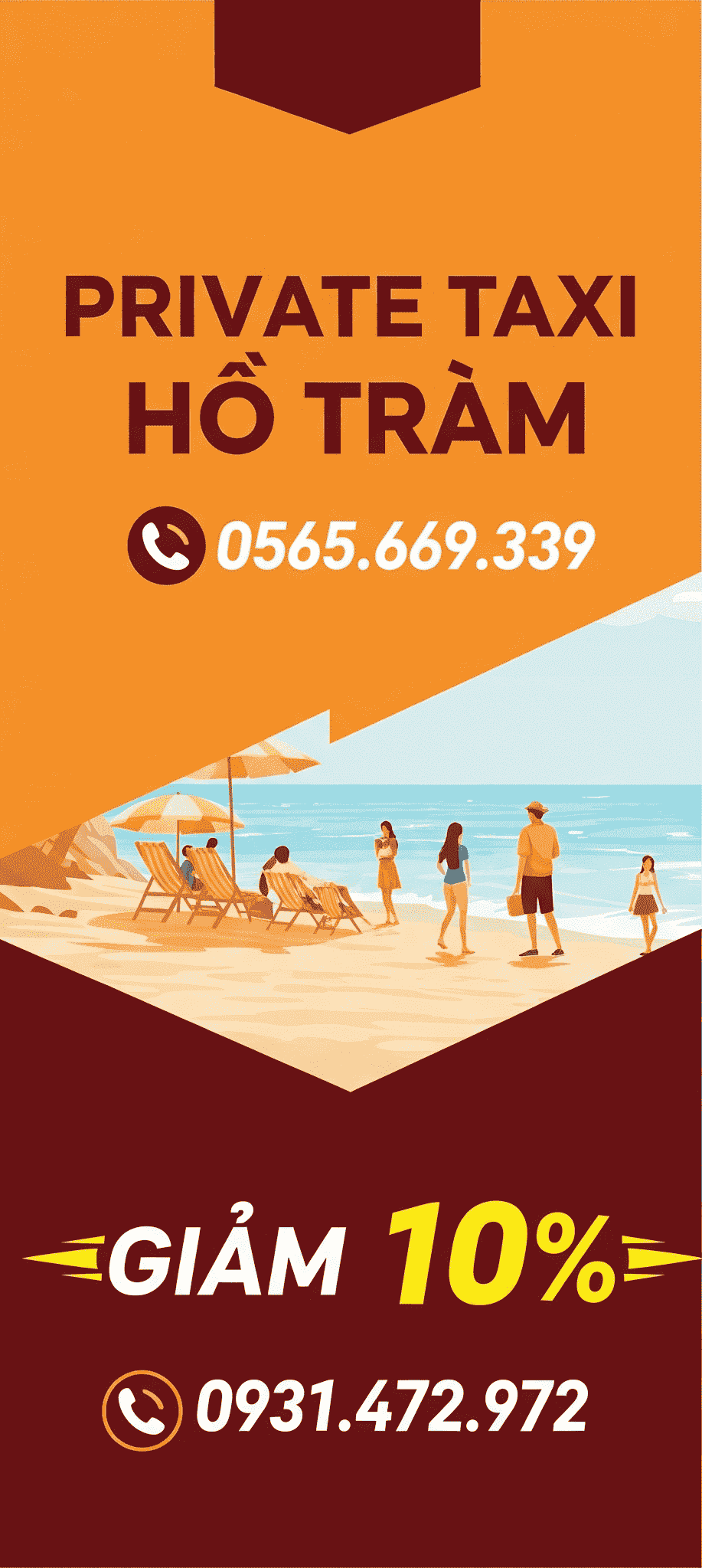Private Taxi Hồ Tràm