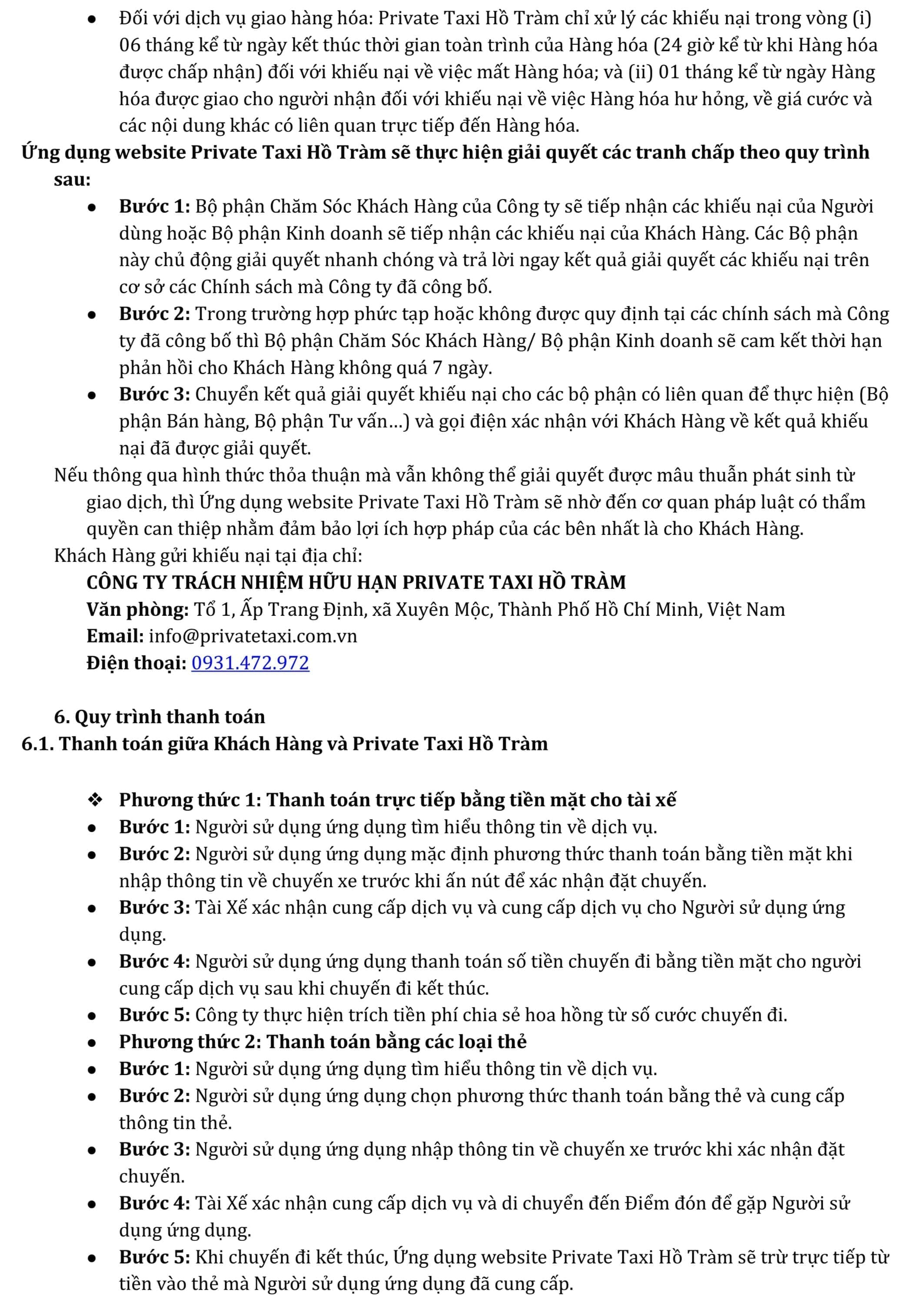 Quy chế hoạt động