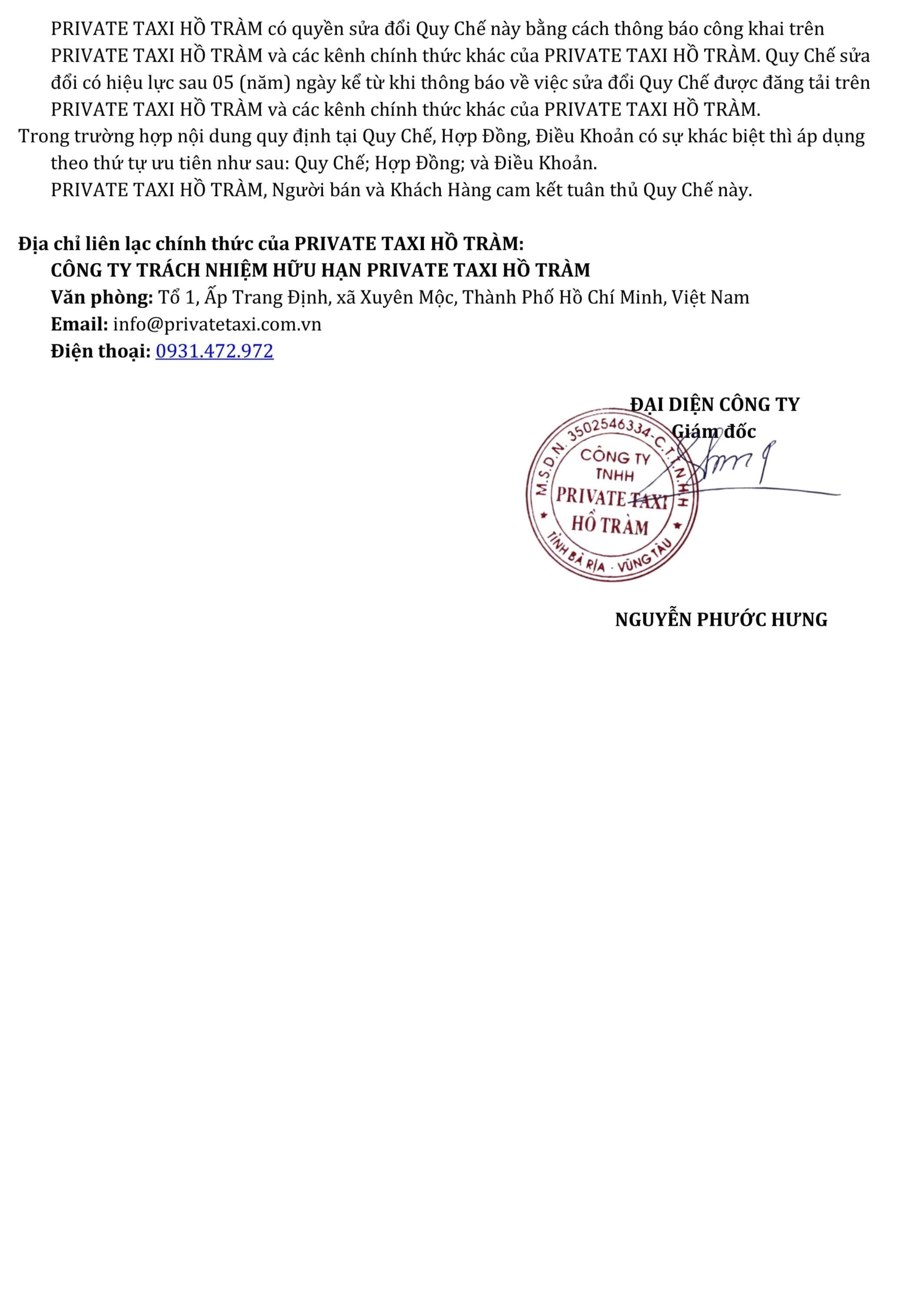 Quy chế hoạt động