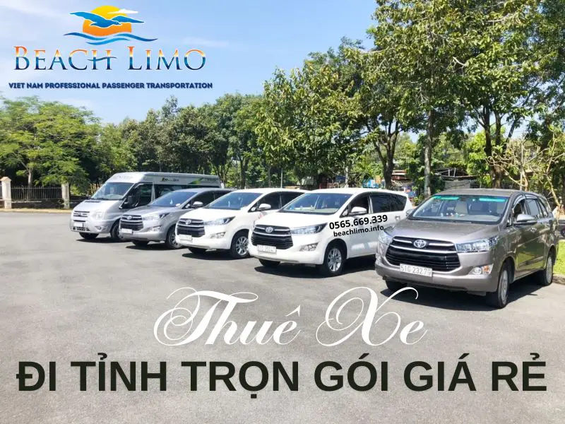 Thuê Xe 4-7-16 Đi Tỉnh Trọn Gói Giá Rẻ Cùng Private Taxi Hồ Tràm